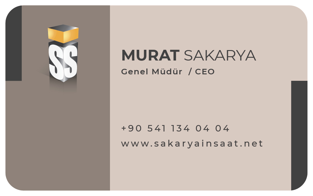 Sakarya İnşaat Kartvizit Tasarım — 2/2
